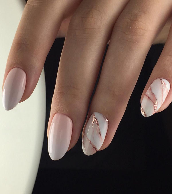 50 Trendy Marble Nail Designs You Must Try