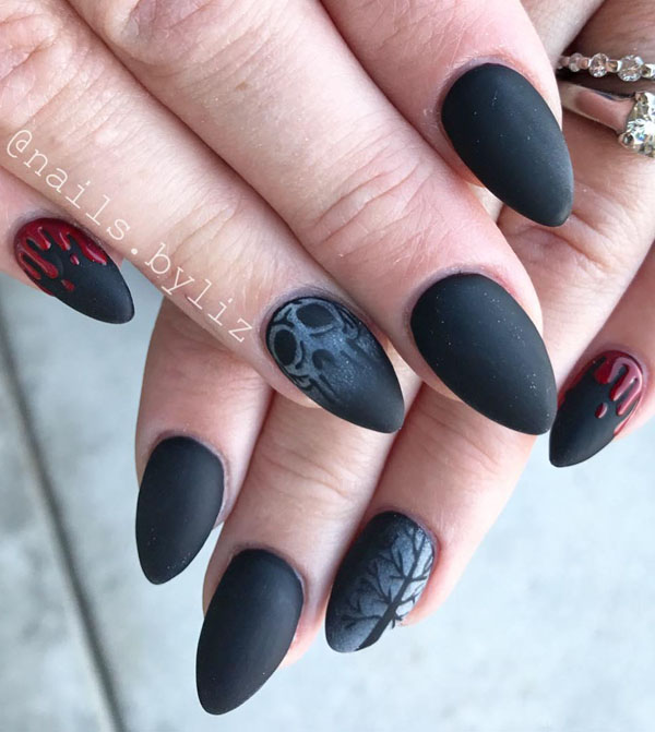 50 Stunning Halloween Nail Art Designs 2022