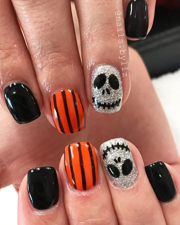 50 Stunning Halloween Nail Art Designs 2022