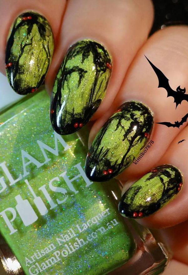 50 Stunning Halloween Nail Art Designs 2022