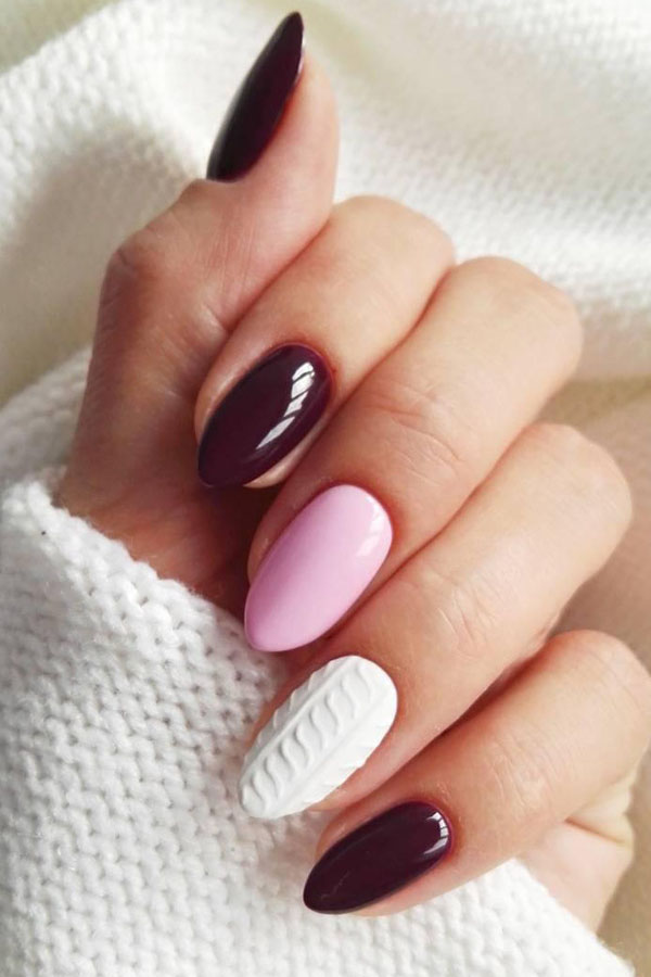 33 Outstanding Oval Nail Art Designs