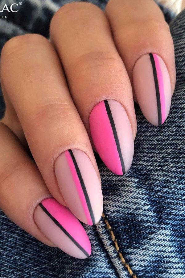 33 Outstanding Oval Nail Art Designs