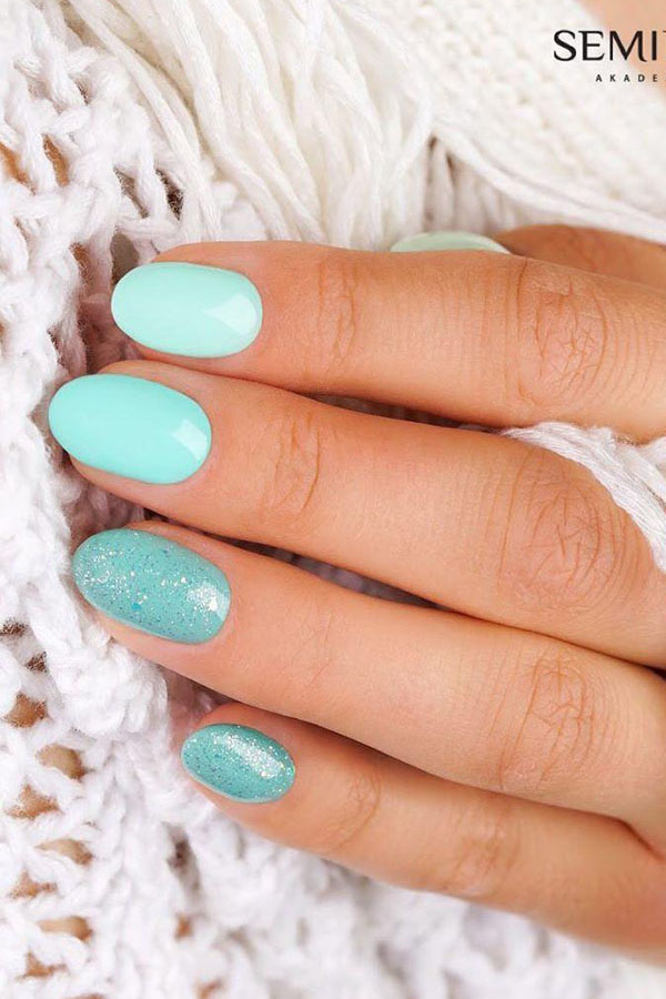 33 Outstanding Oval Nail Art Designs