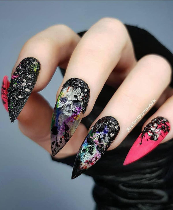 50 Stunning Halloween Nail Art Designs 2022