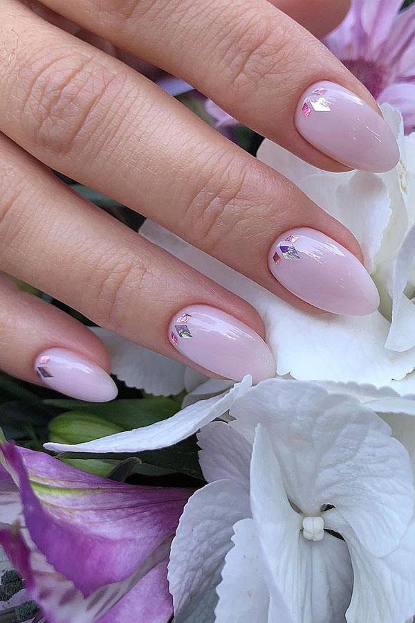 33 Outstanding Oval Nail Art Designs