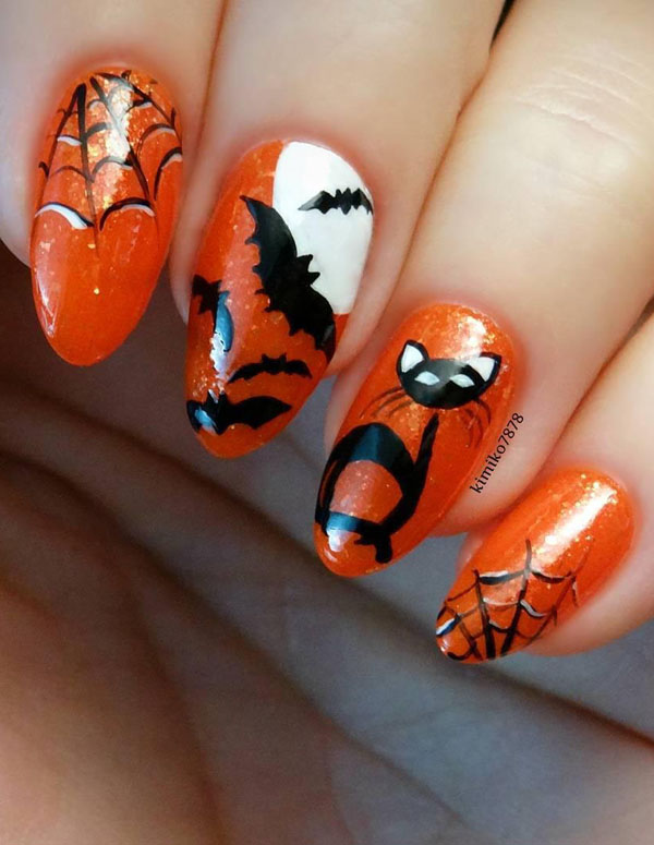 50 Stunning Halloween Nail Art Designs 2022