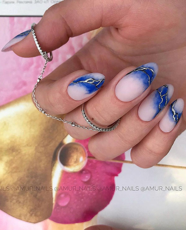 33 Outstanding Oval Nail Art Designs