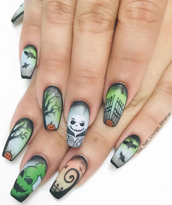 50 Stunning Halloween Nail Art Designs 2022