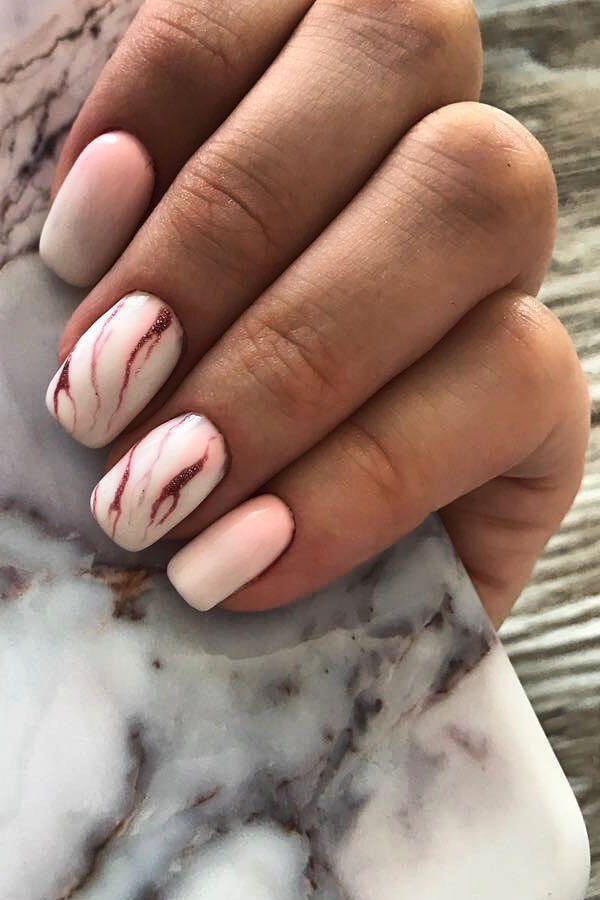 50 Trendy Marble Nail Designs You Must Try