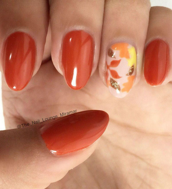 60 Pretty Fall Nail Art Designs For 2019