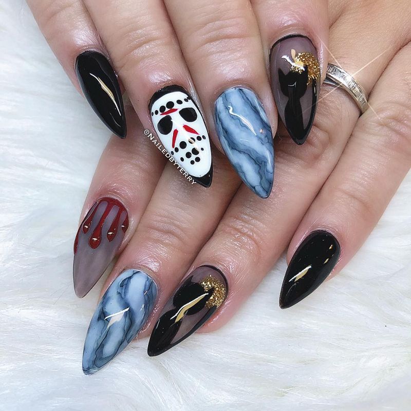 50 Stunning Halloween Nail Art Designs 2022