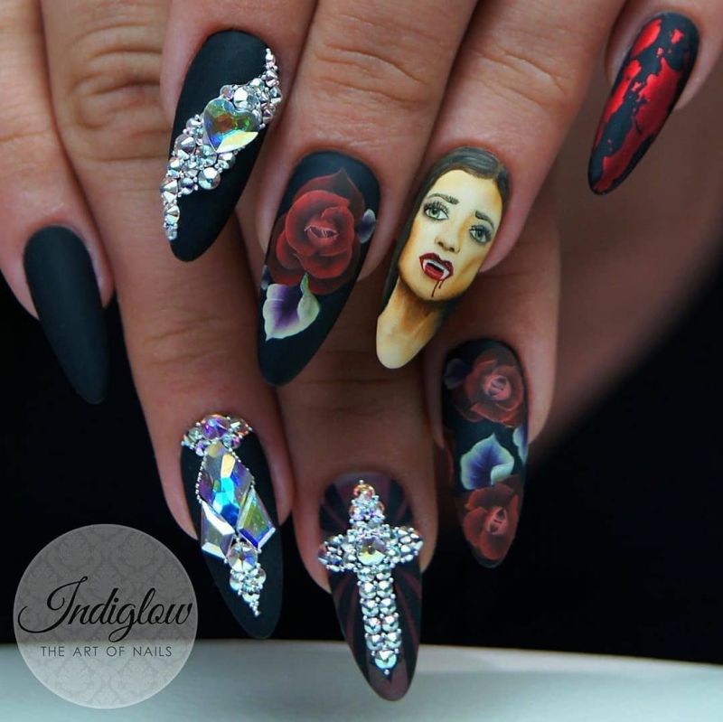 50 Stunning Halloween Nail Art Designs 2022