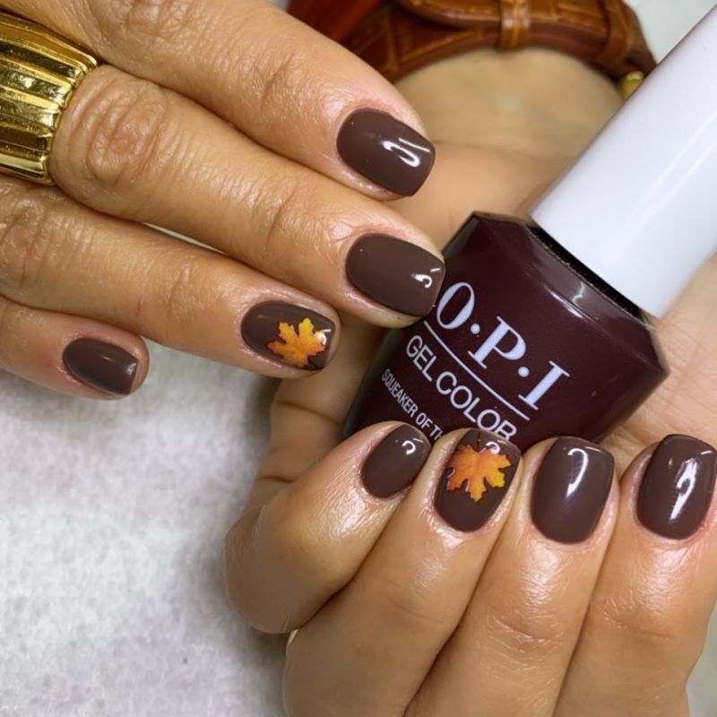 60 Pretty Fall Nail Art Designs For 2019