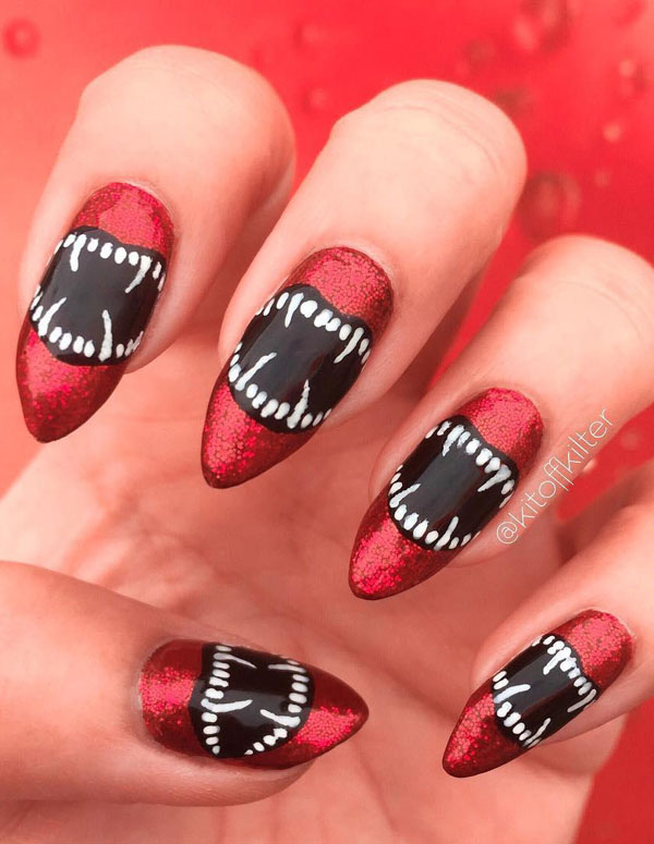 50 Stunning Halloween Nail Art Designs 2022