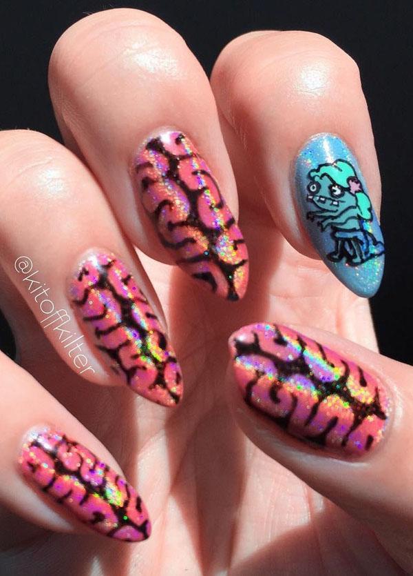 50 Stunning Halloween Nail Art Designs 2022