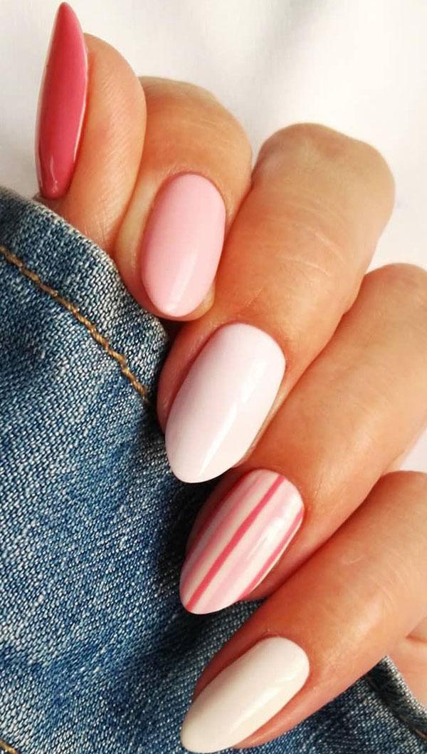 33 Outstanding Oval Nail Art Designs