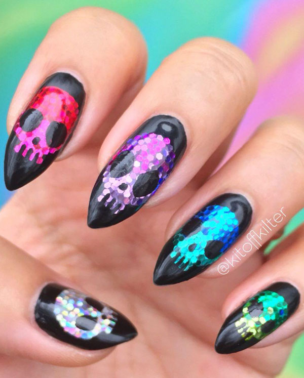 50 Stunning Halloween Nail Art Designs 2022