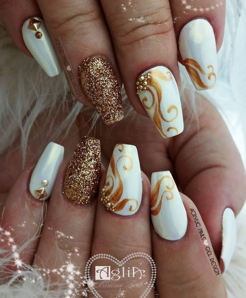 55 Trendy Rose Gold Nails That You Can't Resist