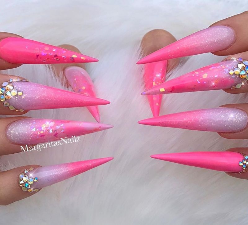 30 Trendy Pink Nail Art Designs You Have to See