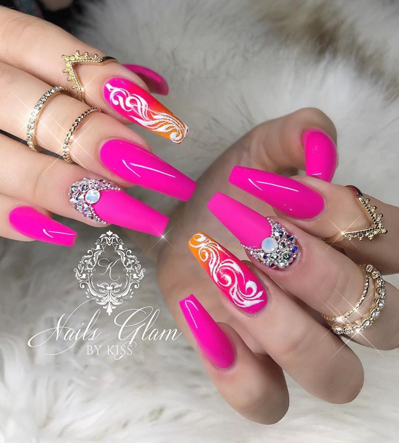 30 Trendy Pink Nail Art Designs You Have to See