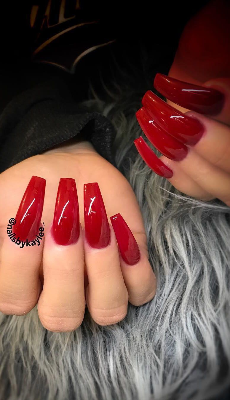 40 Classic Red Nail Designs You'll Fall In Love With