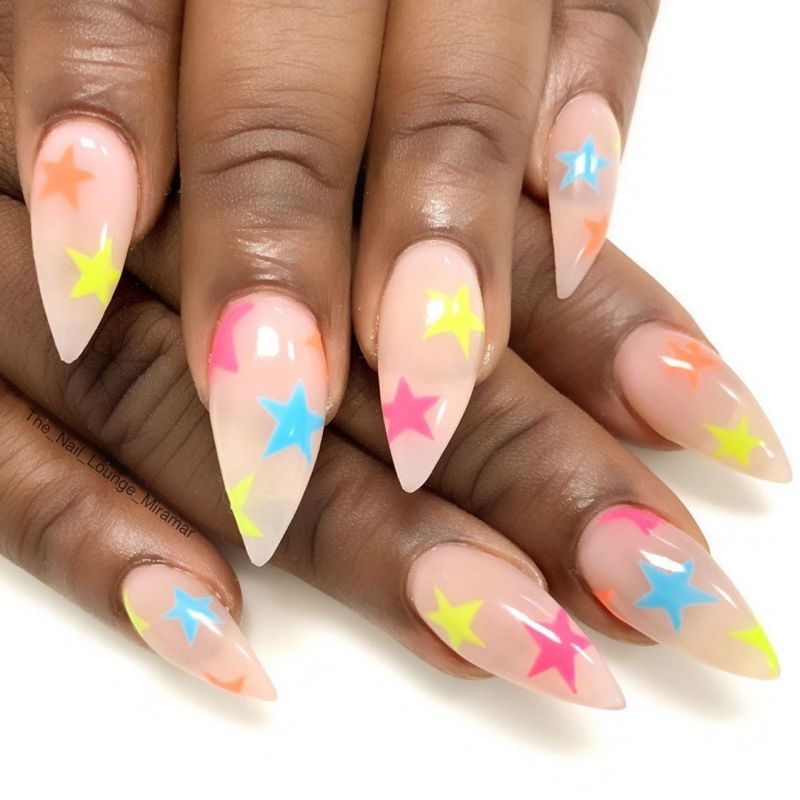 40 Trendy Stiletto Nail Art Designs For Inspiration