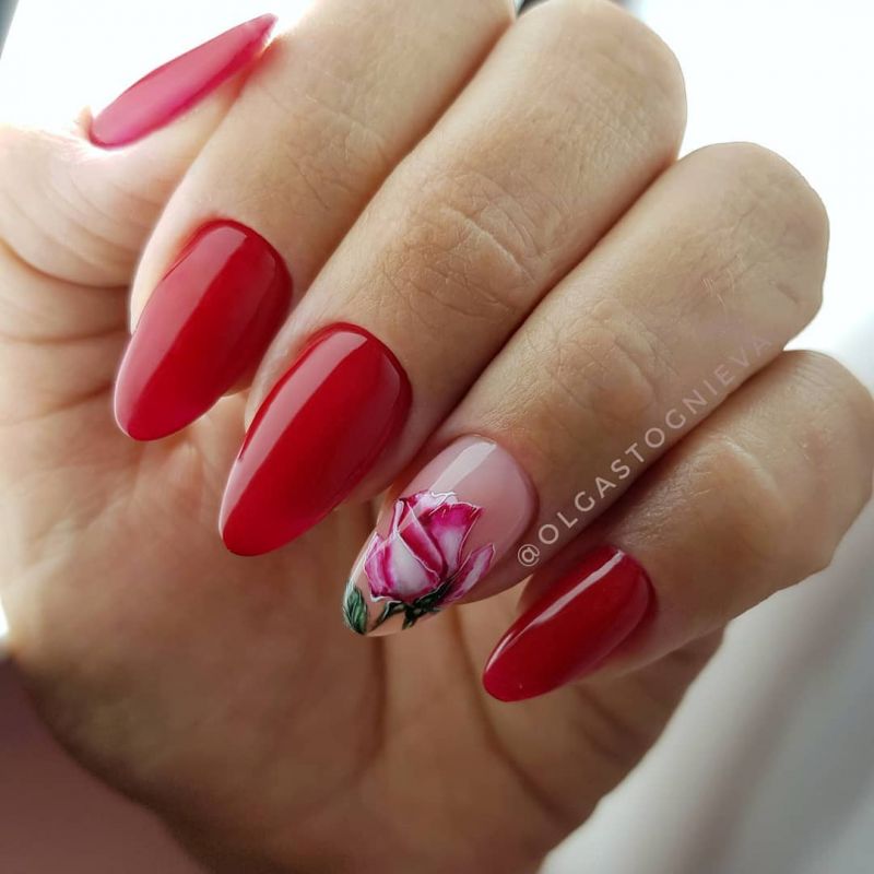 40 Classic Red Nail Designs You'll Fall In Love With