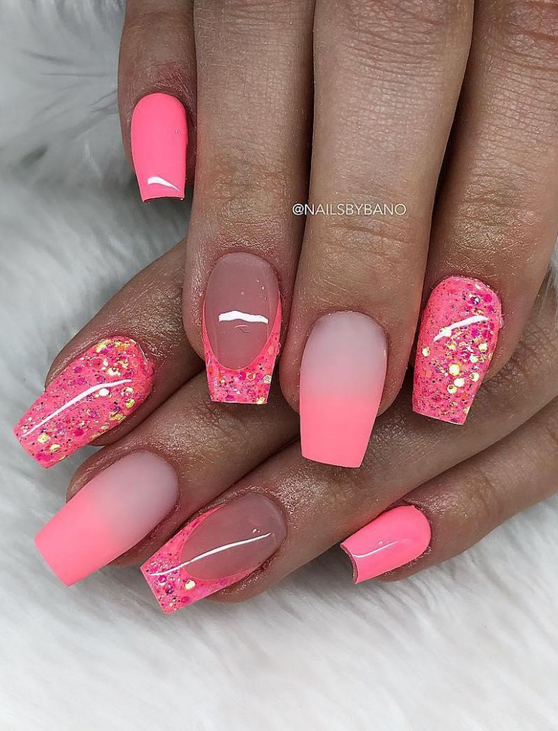 30 Trendy Pink Nail Art Designs You Have to See