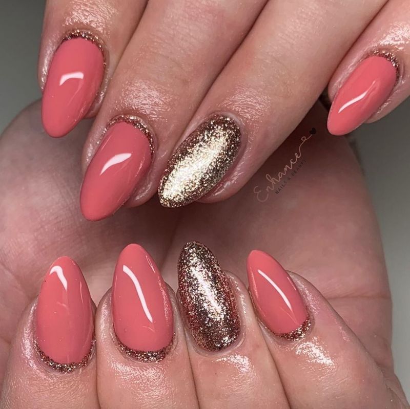 55 Trendy Rose Gold Nails That You Can't Resist