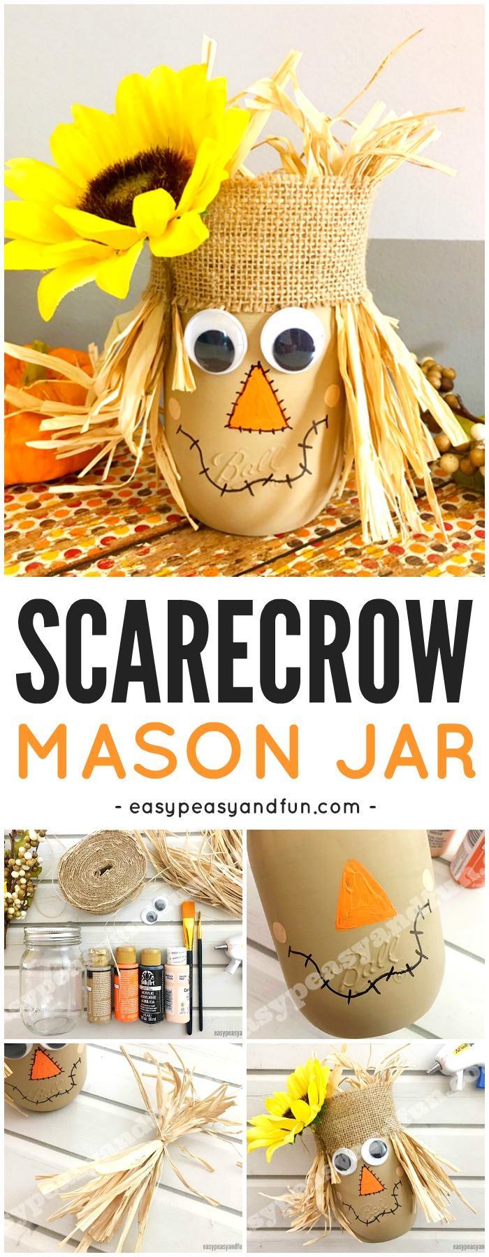 36 Creative DIY Mason Jar Crafts for Halloween to Inspire You