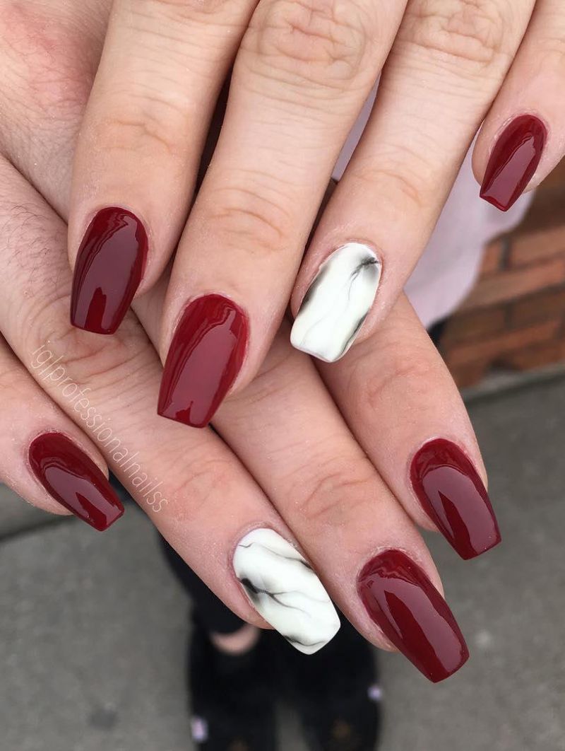 40 Classic Red Nail Designs You'll Fall In Love With