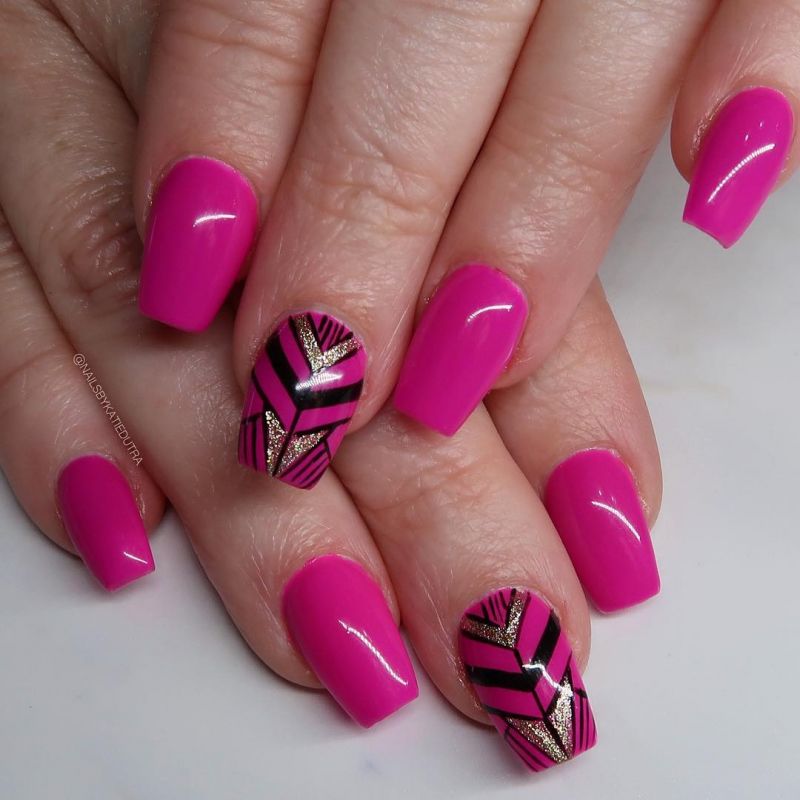 30 Trendy Pink Nail Art Designs You Have to See