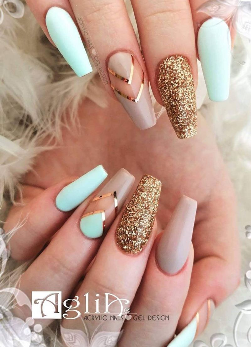 55 Trendy Rose Gold Nails That You Can't Resist