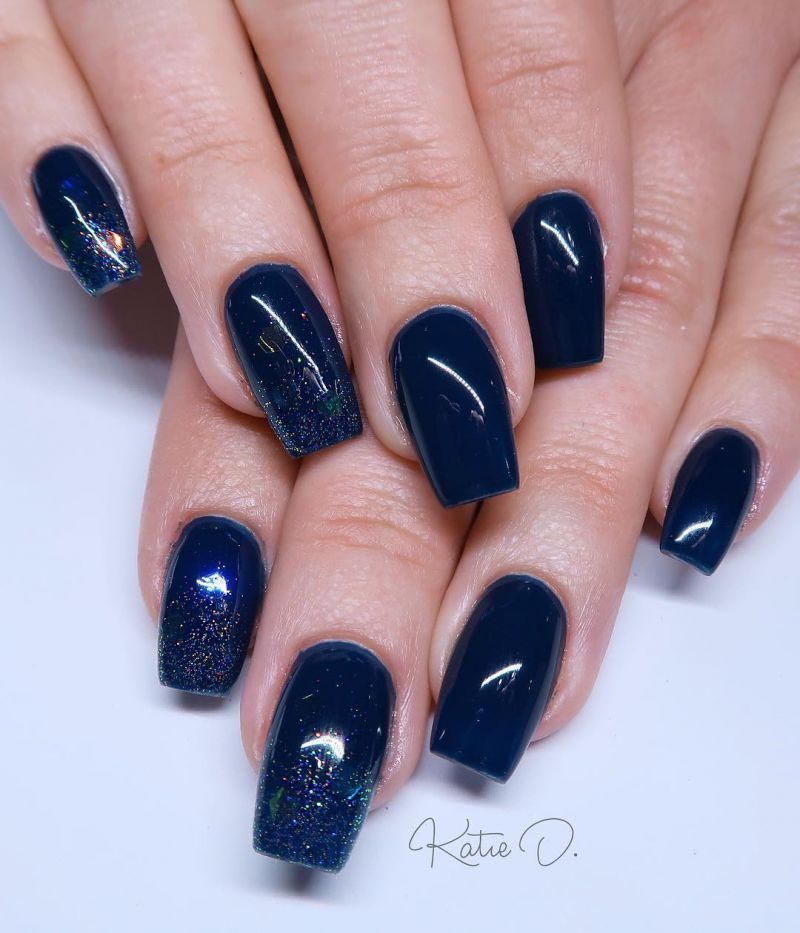 40 Trendy Blue Nail Art Designs to Make You Attractive