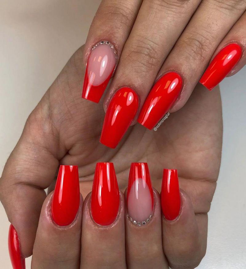 40 Classic Red Nail Designs You'll Fall In Love With