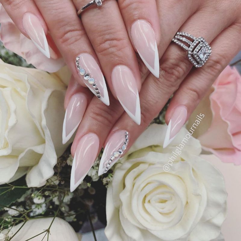 40 Trendy Stiletto Nail Art Designs For Inspiration