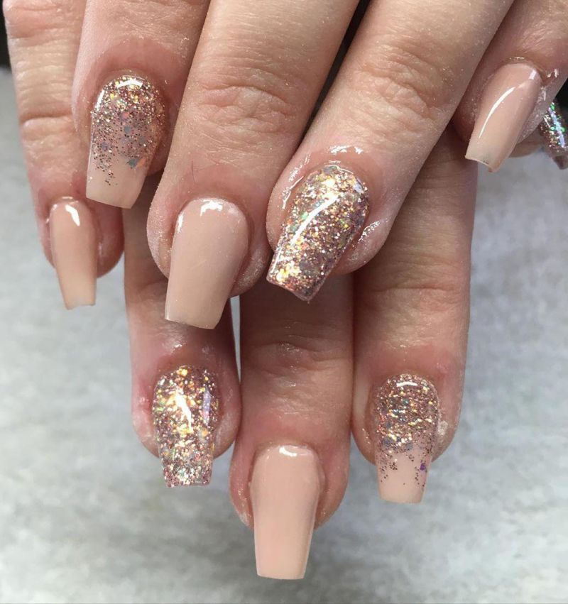 55 Trendy Rose Gold Nails That You Can't Resist