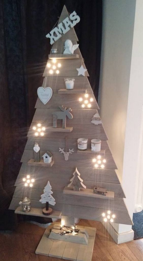 30 Creative DIY Pallet Christmas Tree Ideas  For Your Inspiration