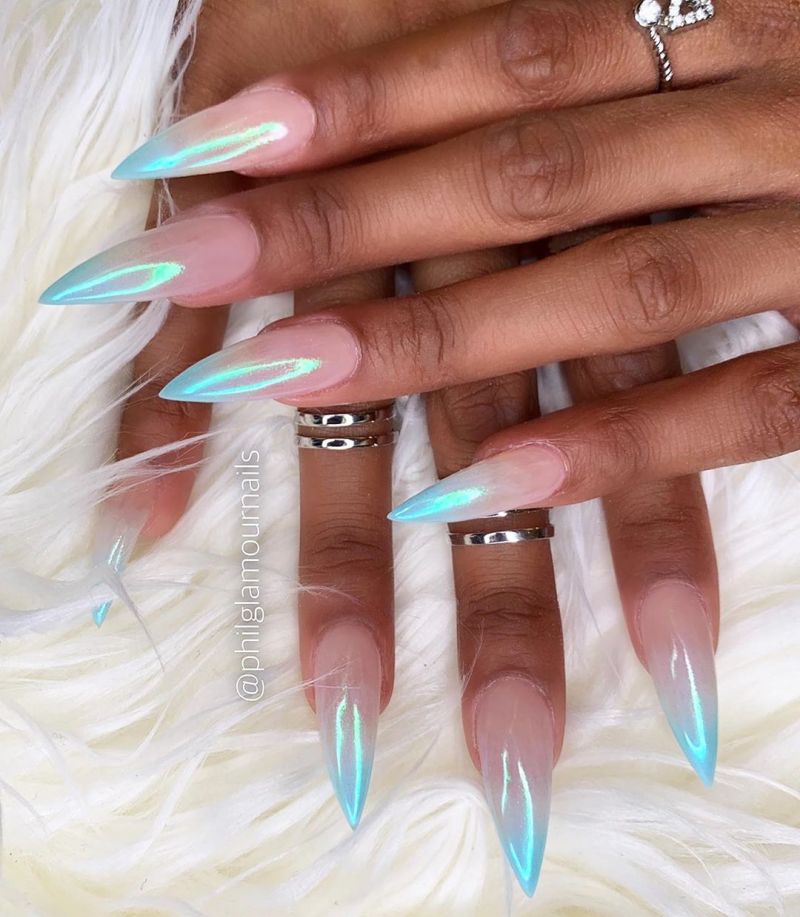 40 Trendy Stiletto Nail Art Designs For Inspiration