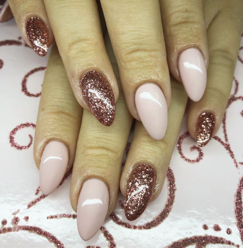 55 Trendy Rose Gold Nails That You Can't Resist
