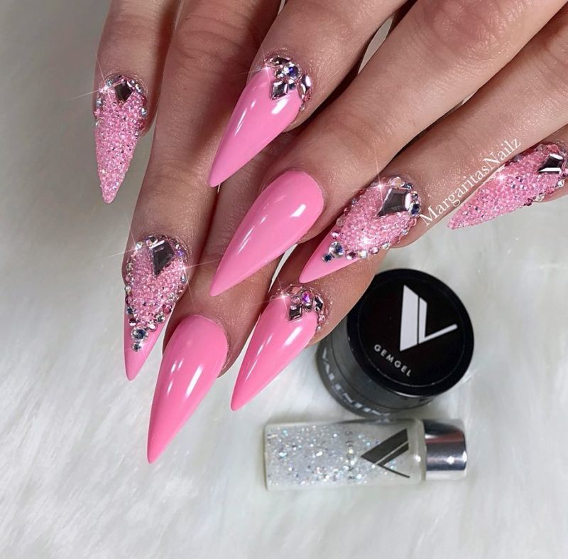 30 Trendy Pink Nail Art Designs You Have to See