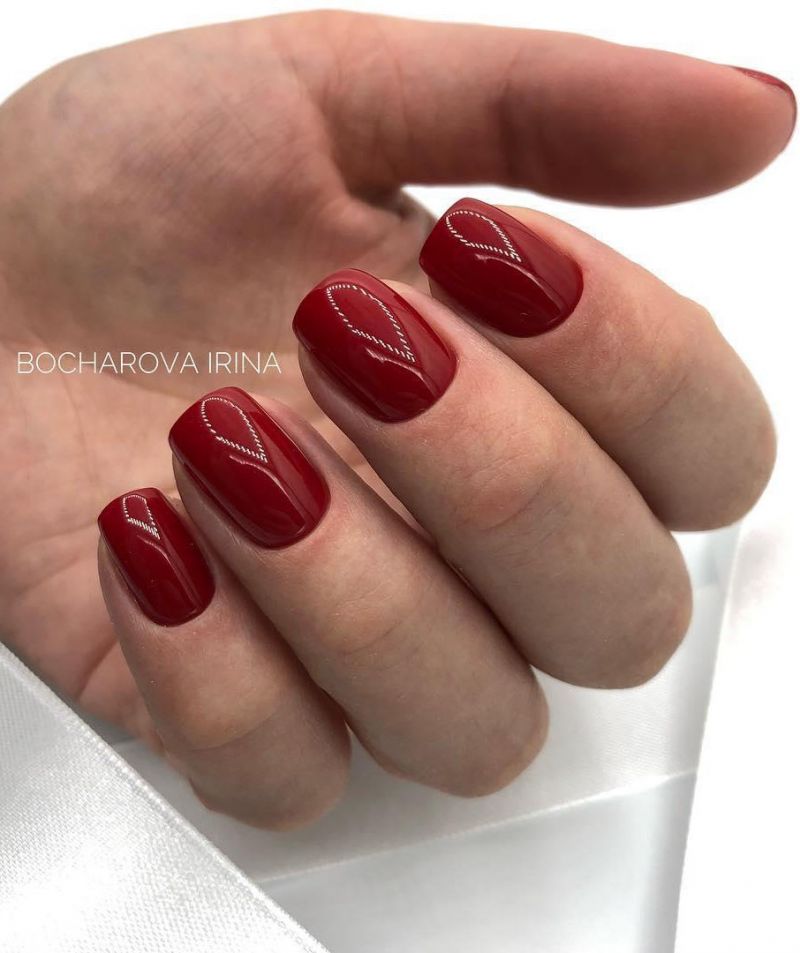 40 Classic Red Nail Designs You'll Fall In Love With