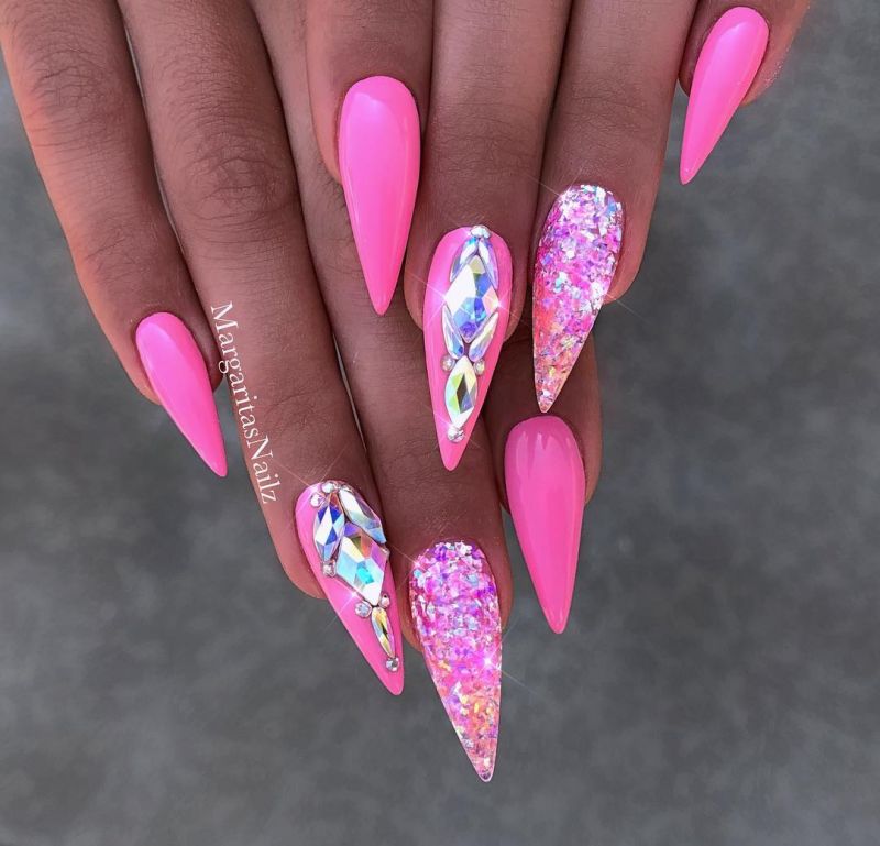 30 Trendy Pink Nail Art Designs You Have to See