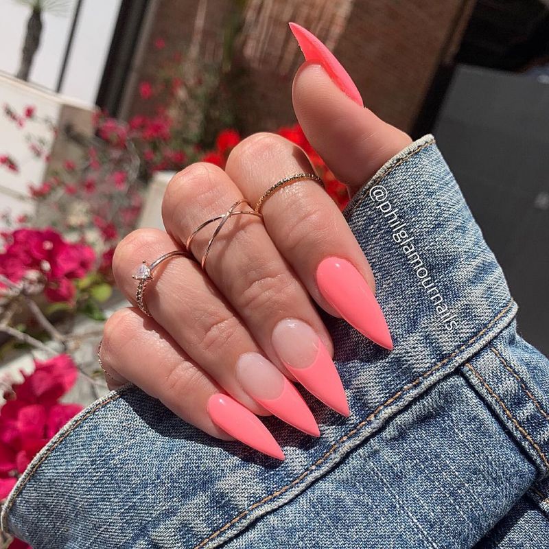 40 Trendy Stiletto Nail Art Designs For Inspiration