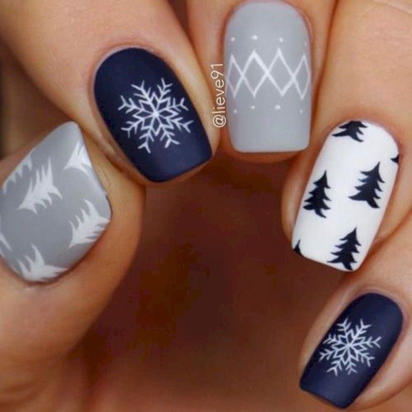 50 Gel Nail Design Ideas Perfect for Winter 2022