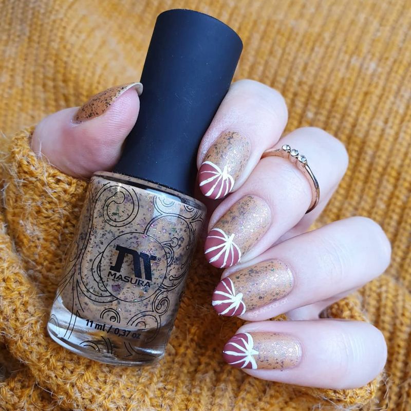 62 Trendy Thanksgiving Pumpkin Nail Art Designs to Try Right Now