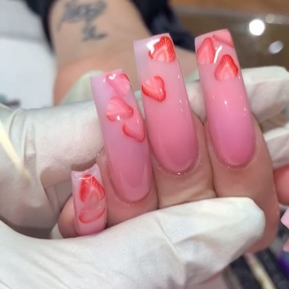 40 Trendy Milk Bath Nails You Must Try