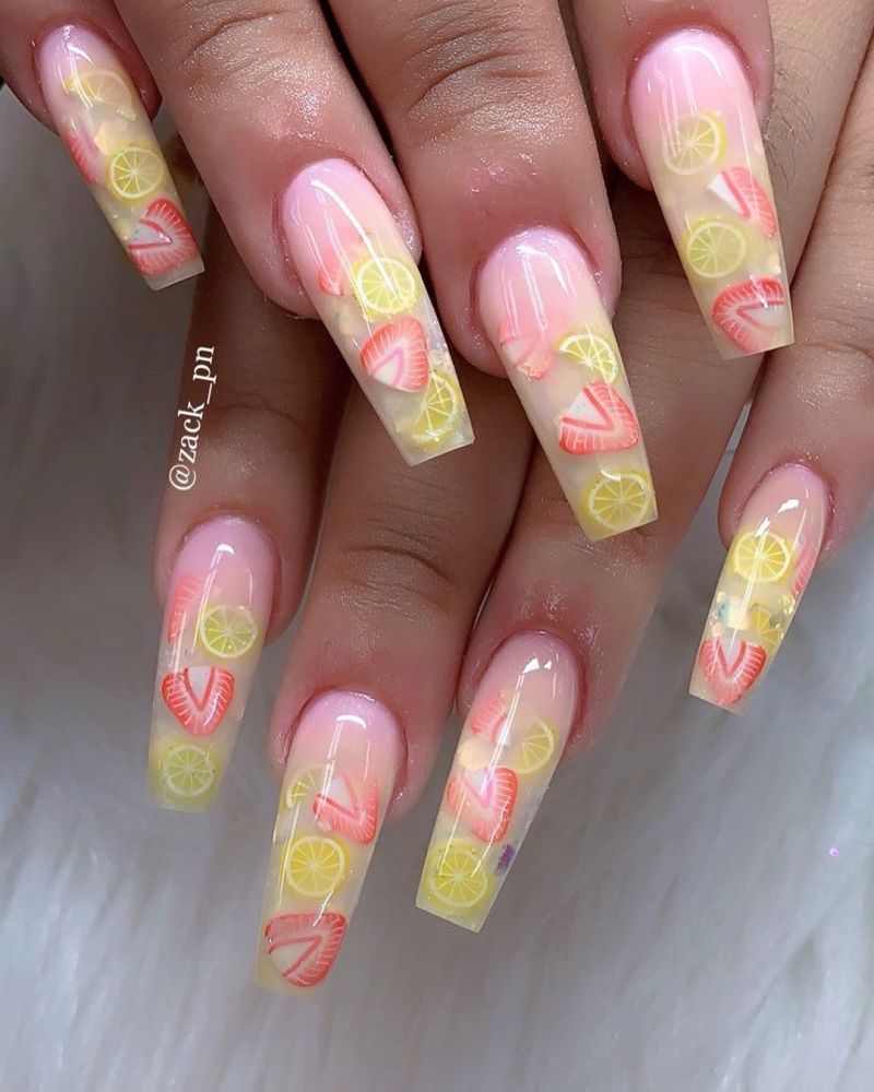 40 Trendy Milk Bath Nails You Must Try