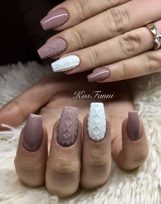 50 Gel Nail Design Ideas Perfect for Winter 2022