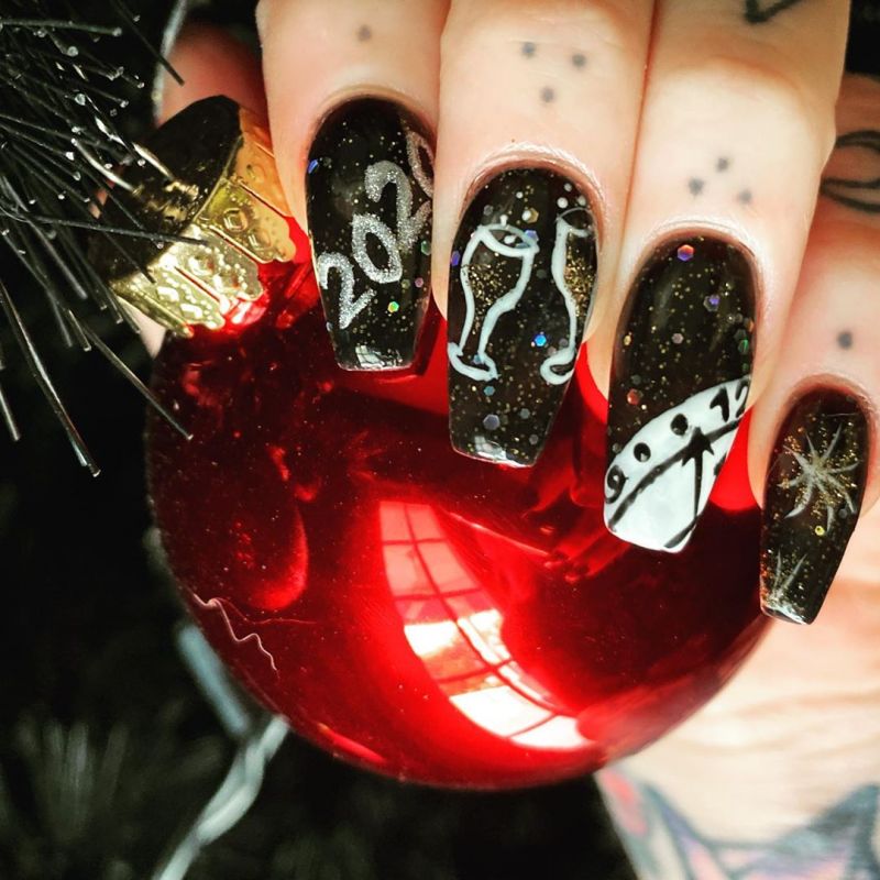 58 Gorgeous New Year's Nails 2020 To Inspire You